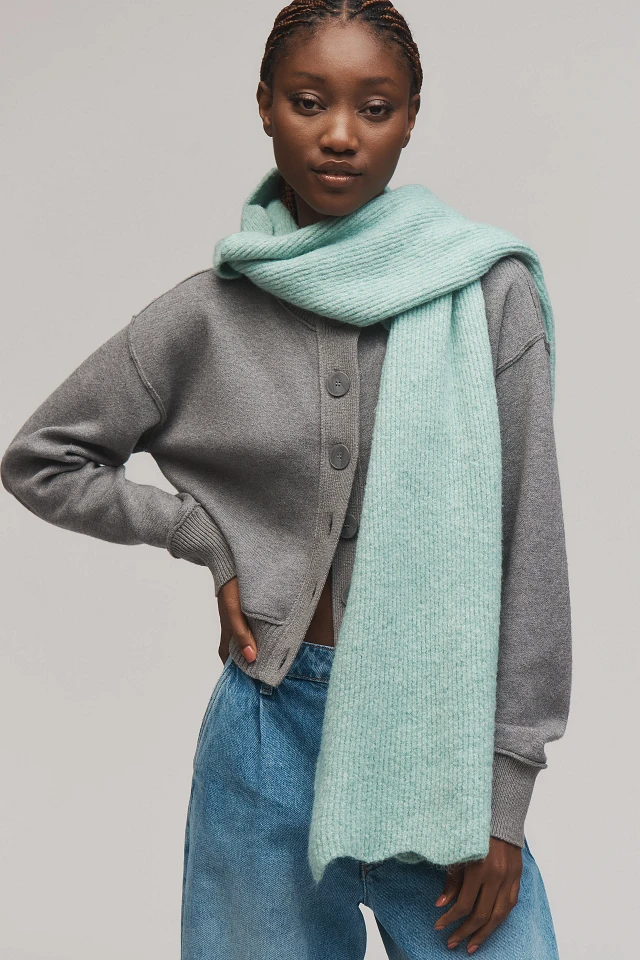 Maeve Scallop-Edge Scarf at MarketFair Shoppes in Princeton, NJ display picture 3