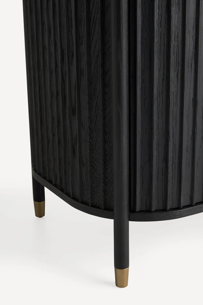 Isla Fluted Bar Cabinet