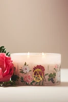 Apothecary 18 Floral Peony Blush Large Glass Candle