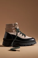 By Anthropologie Chunky-Lace Hiker Boots