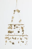 NYE Gold Star Chandelier