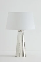 Chrome Glass Table Lamp