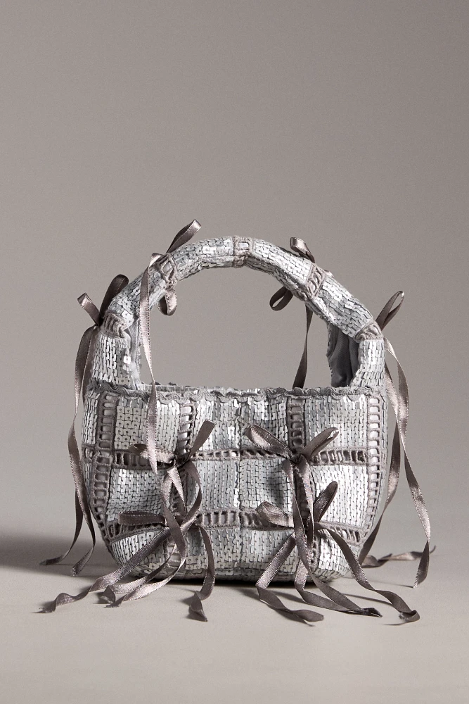 Bow Tassel Mini Tote