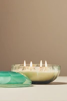 Blooming Floral Night Gardenia Glass Candle