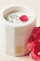 Apothecary 18 Floral Peony Blush Marble Candle