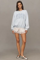 By Anthropologie Weddings Wifey Crew- Neck Sweatshirt