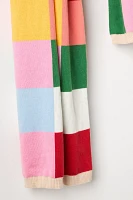 Frances Valentine Colorblock Pixel Scarf