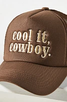 Worn/West Cool It, Cowboy Trucker Hat