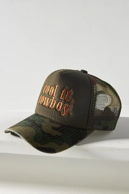 Worn/West Cool It, Cowboy Trucker Hat