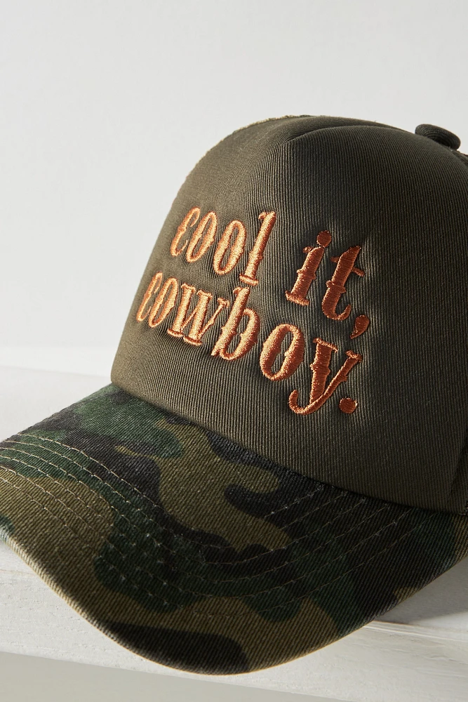 Worn/West Cool It, Cowboy Trucker Hat