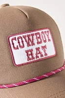 Worn/West Cowboy Hat Trucker