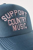 Worn/West Support Country Music Trucker Hat