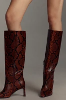 Bibi Lou Tall Printed Snake Boots