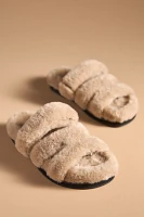 Bibi Lou Mindy Faux-Fur Sandals