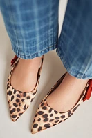 Maeve Side-Bow Slingback Flats