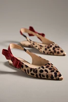 Maeve Side-Bow Slingback Flats