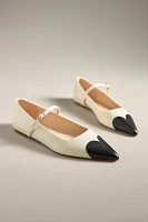 Maeve Heart Toe Mary Jane Flats