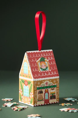 Santa's Bakery Mini Puzzle Ornament