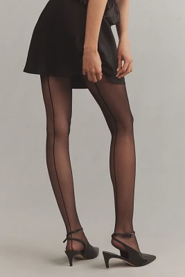 Commando Essential Back Seam Sheer Tights