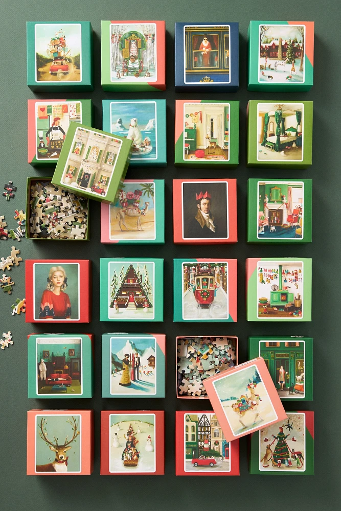 New York Puzzle Company Janet Hill Advent Calendar