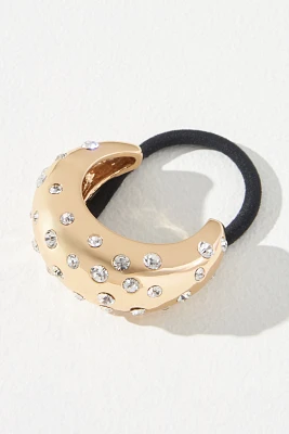 Rhinestone Cuff Hair Tie