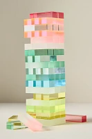 Lucite Jumbling Tower Game Set