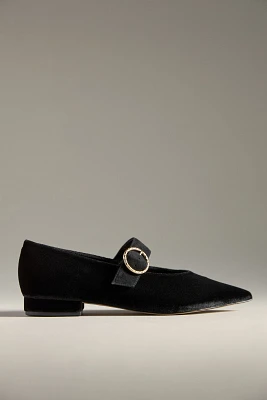 Maeve Velvet Mary Jane Flats