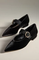 Maeve Velvet Mary Jane Flats