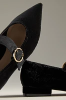 Maeve Velvet Mary Jane Flats