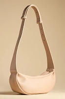 Faux-Leather Sling Bag