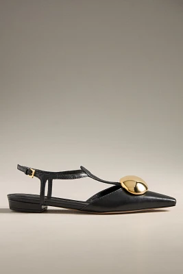 Vicenza Hardware Snip-Toe Flats