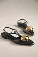 Vicenza Hardware Snip-Toe Flats