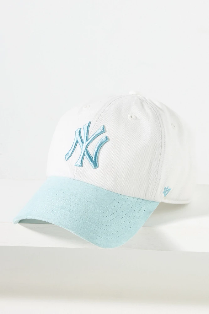 '47 Yankees Faux Suede Baseball Cap