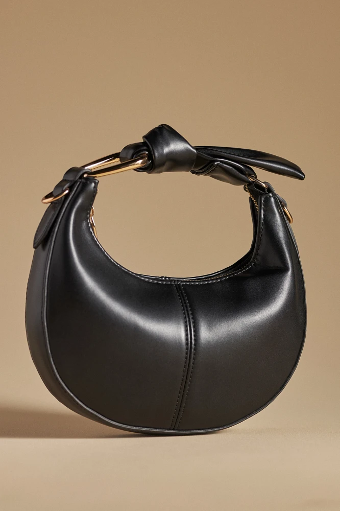 Melie Bianco Mini Crescent Shoulder Bag