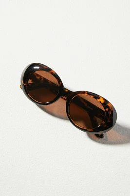 Retro Oval Sunglasses