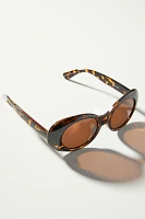 Retro Oval Sunglasses