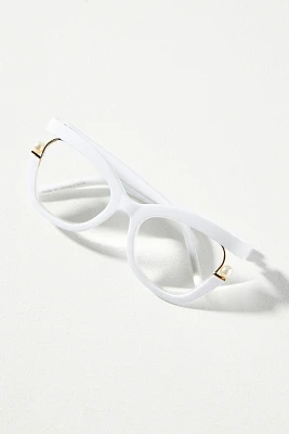 Pearl Deco Cat-Eye Readers