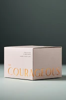 The Courageous Woody Palo Santo & Bergamot Glass Candle