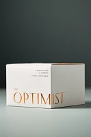 The Optimist Fresh Emerald Sage & Citrine Glass Candle