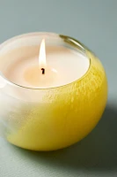 The Optimist Fresh Emerald Sage & Citrine Glass Candle