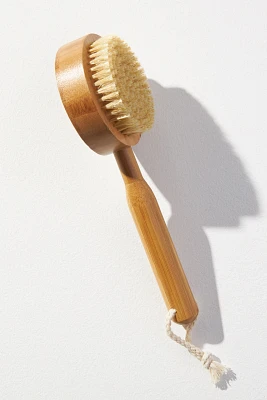 Baudelaire Bamboo Short Handle Bath Brush