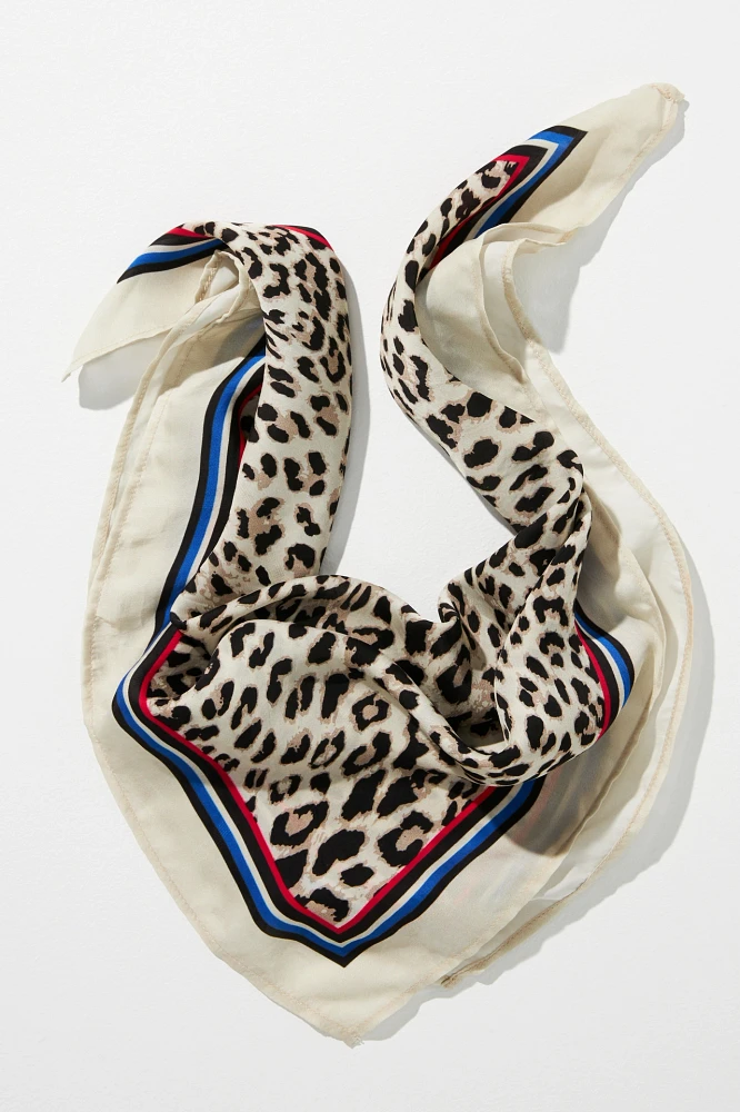 Bl-nk Leopard Print Scarf