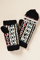 French Knot Hardwick Mittens