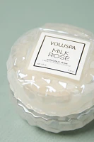 Voluspa Milk Rose Glass Jar Candle