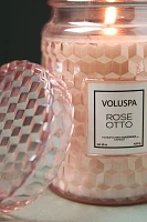 Voluspa Rose Otto Glass Jar Candle