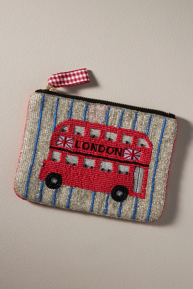 Beaded City Pouch