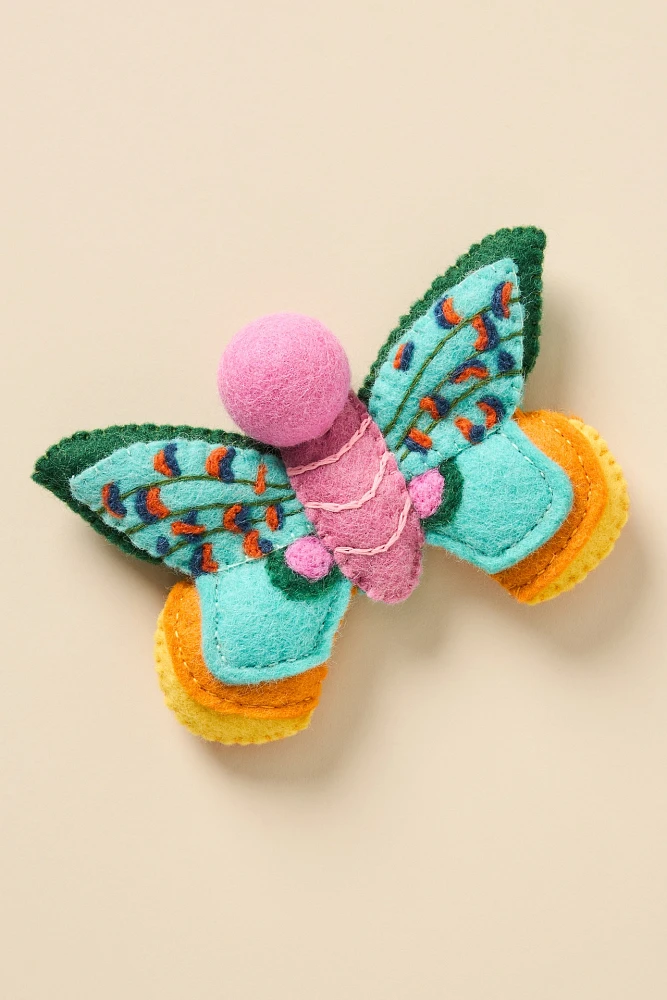 Anthropologie Butterfly Dog Toy