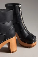 Swedish Hasbeens Rough Stitched Ankle Boots