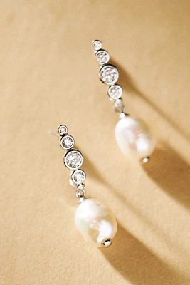 NADRI Siren Freshwater Pearl Drop Earrings