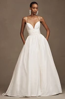 Watters Sapphie Sweetheart Taffeta Ballgown Wedding Gown